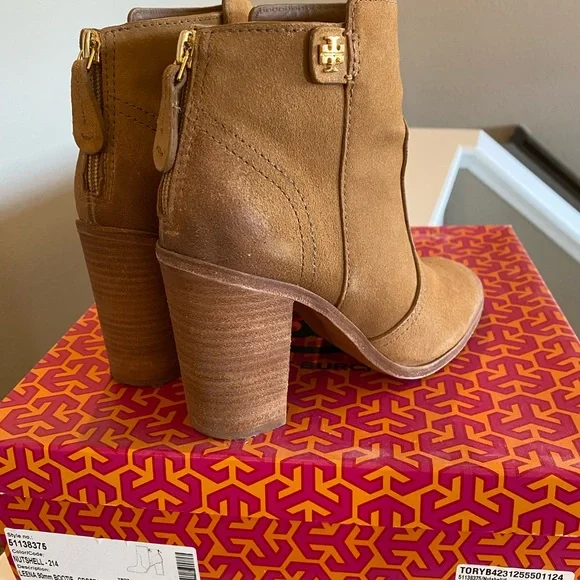 Tory Burch Leena booties/boots - Suede - Size 6 - Picture 5 of 6